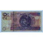 20 złotych 2016 - seria BM. Numer sąsiadujący z jednorodnym 4444445 - PMG 67 EPQ