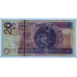 20 złotych 2016 - seria BM. Numer sąsiadujący z jednorodnym 4444443 - PMG 67 EPQ