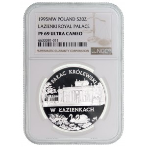 20 zlatých 1995 - Královský palác v Łazienkách - NGC PF 69 ULTRA CAMEO