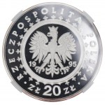 20 zlatých 1995 - Kráľovský palác v Łazienkach - NGC PF 69 ULTRA CAMEO