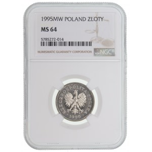 1 złoty 1995 - NGC MS 64