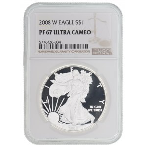 USA 1 Dollar 2008 - NGC PF 67 ULTRA CAMEO