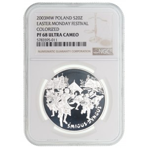 20 Gold 2003 - Mittsommerabend - NGC PF 69 ULTRA CAMEO