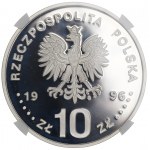 10 złotych 1996 - Zygmunt II August popiersie - NGC PF 68 ULTRA CAMEO