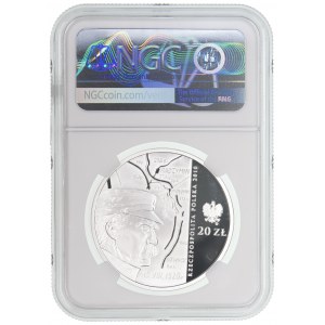 PLN 20, 2010 - 90th anniversary of the Battle of Warsaw - NGC PF 70 ULTRA CAMEO.