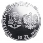 10 PLN 2021 - Beatifikace kardinála Wyszynského - NGC PF 70 ULTRA CAMEO