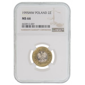 2 Gold 1995 - NGC MS 66