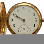 Złoty zegarek 585, waga całości 68,26 gram