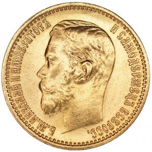 Russland - Nikolaus II. - 5 Rubel - 1898 - (АГ)