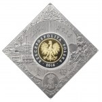 5 zlatých 2016 250. výročí založení Varšavské mincovny - NGC PF 69 ULTRA CAMEO