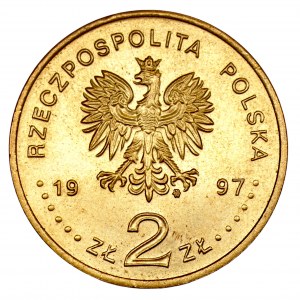 2 złote 1997 - Stefan Batory oraz Jelonek Rogacz