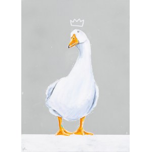 Aleksandra Lacheta (b. 1992), Her Bird Highness the Goose, 2023