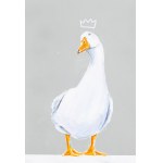 Aleksandra Lacheta (b. 1992), Her Bird Highness the Goose, 2023