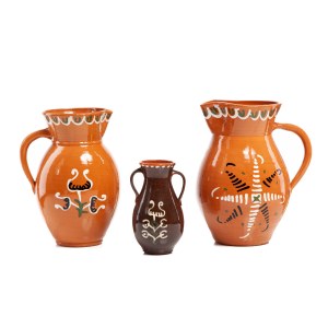 Set of jugs, Kashubian Ceramics R. Necel