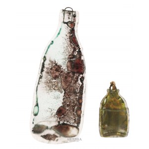 Krystyna Pniakowska (1936-2016), Two bottles - variations on a theme