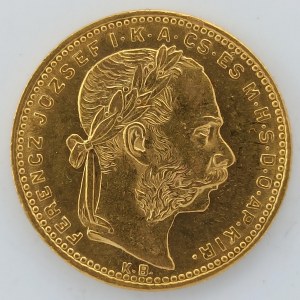 8 Zlatník 1882 KB, vlas. škr., Au,