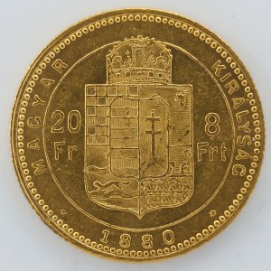 8 Zlatník 1880 KB, nep. rys., Au,