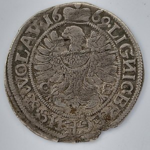 3 Krejcar 1669, Ag,