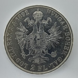 2 Zlatník 1892 bz, Ag,