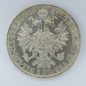 1 Zlatník 1858 A, rys., Ag,