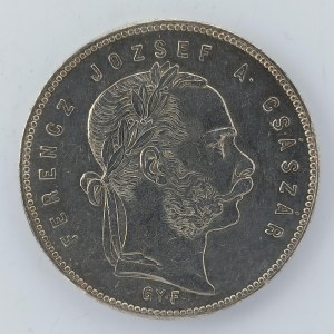 1 Zlatník 1868 GYF, Ag,