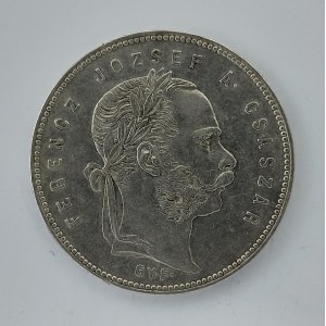 1 Zlatník 1869 GYF, Ag,
