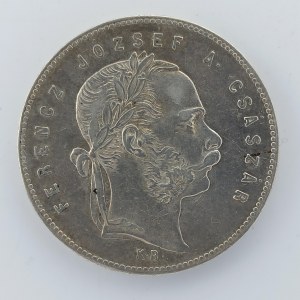 1 Zlatník 1869 KB, Ag,
