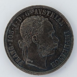 1 Zlatník 1877 bz, patina, Ag,