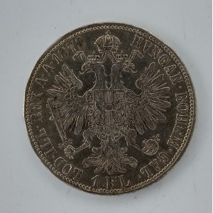1 Zlatník 1878 b.z., Ag,