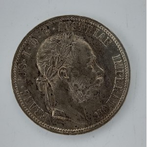 1 Zlatník 1878 b.z., Ag,