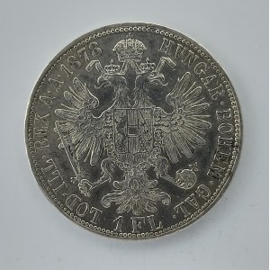 1 Zlatník 1878 bz, Ag,