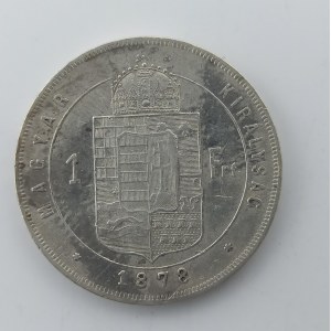 1 Zlatník 1878 KB, Ag,