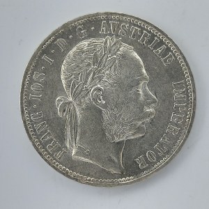 1 Zlatník 1879 b.z., Ag,