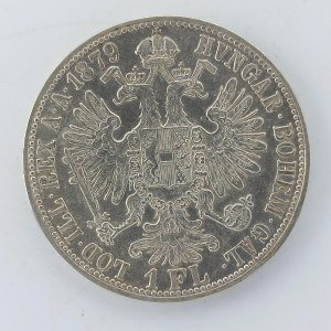 1 Zlatník 1879 bz, Ag,