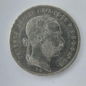 1 Zlatník 1879 K.B., nep. rys., Ag,