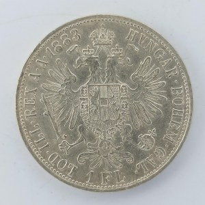 1 Zlatník 1883 bz, Ag,