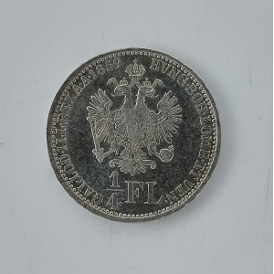 1/4 Zlatník 1859 A, Ag,