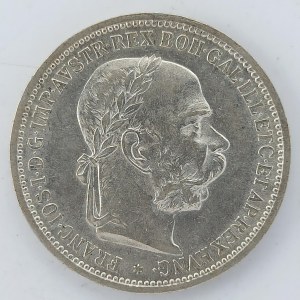 1 Koruna 1893 bz, Ag,