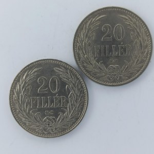 20 Filler 1908 KB, 1914 KB, Ni, 2 ks