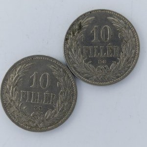 10 Filler 1895 KB, 1908 KB, Ni, 2 ks
