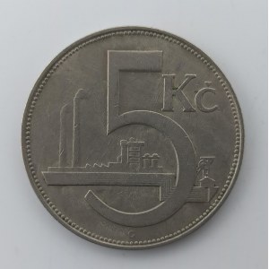 5 Koruna 1926, Ni,