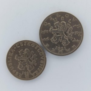 50 Haléř 1921, 20 Haléř 1921, Ni, 2 ks