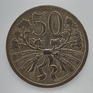 50 Haléř 1925 'R', Ni,