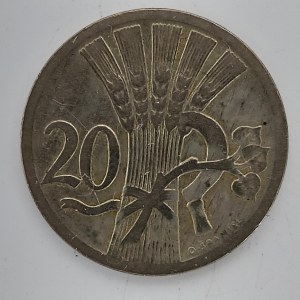 20 Haléř 1925 'R', Ni,