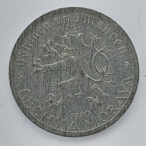 20 Haléř 1940, sbírk., lesk, Zn,