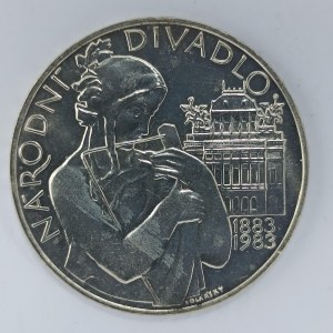 500 Kčs 1983 Národní divadlo, Ag,