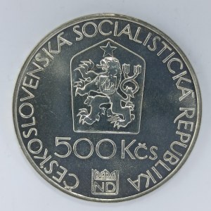 500 Kčs 1983 Národní divadlo, Ag,