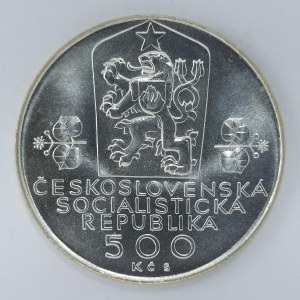 500 Kčs 1988 Federace, Ag,