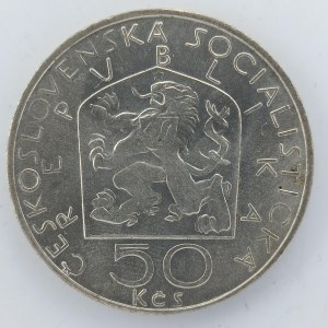 50 Kčs 1978 Nejedlý, nep. hra, Ag,