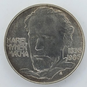 100 Kčs 1986 K.H.Mácha, Ag,